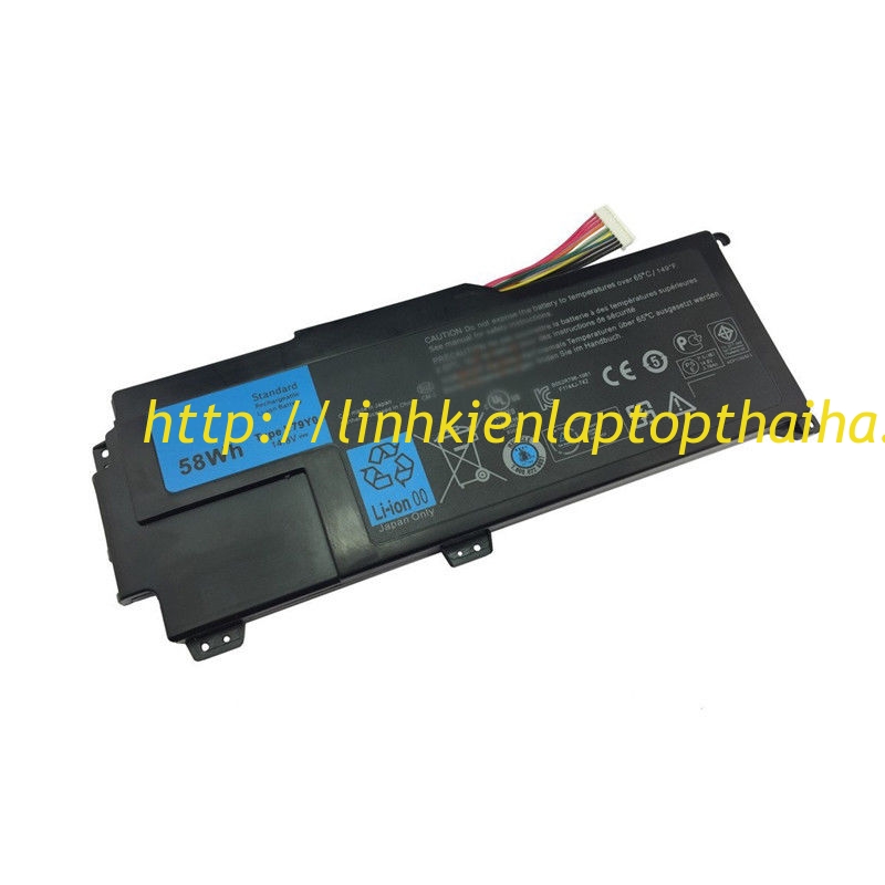 Thay Pin laptop Dell XPS 14z, L412, XPS 14z 14Z-L412X 14Z-L412Z, L411 P24G, P24G001