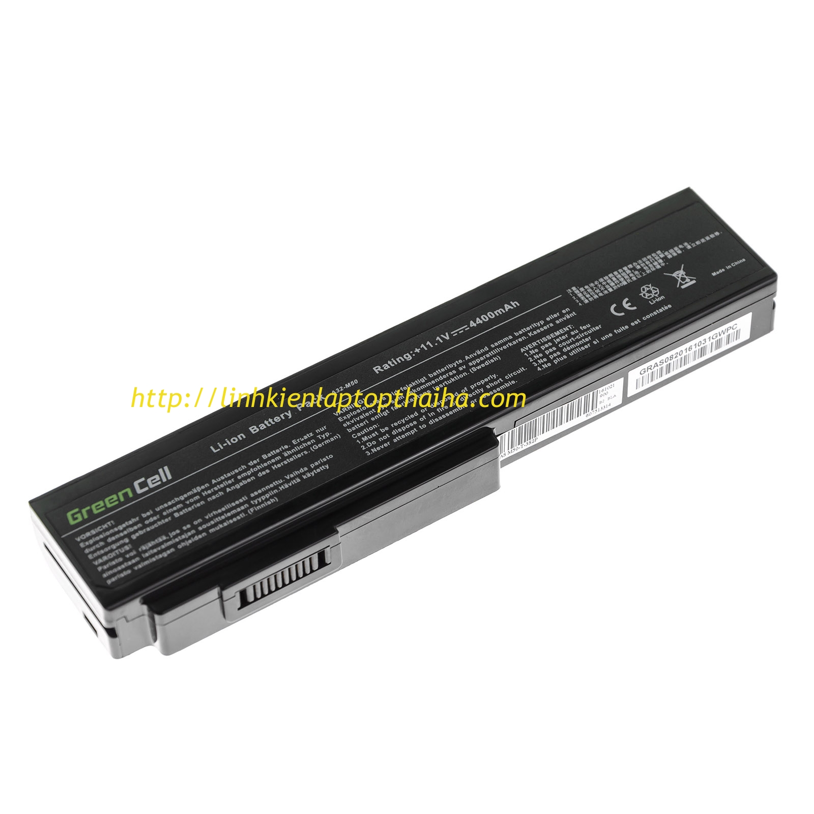 Thay Pin laptop Asus N43J  Asus N43SL B43J N52 N53SM N53TA N53JL N53S N43SN N53J