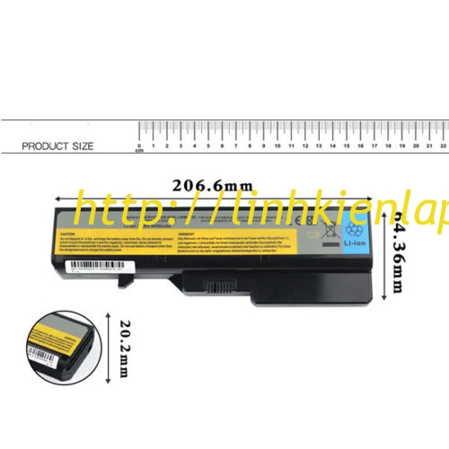 Thay pin laptop Lenovo V570 B570 B570A B570G Z570 G560 G570 G575