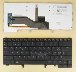 Bàn phím laptop Dell Latitude E6220 E6230 E5420 E6430
