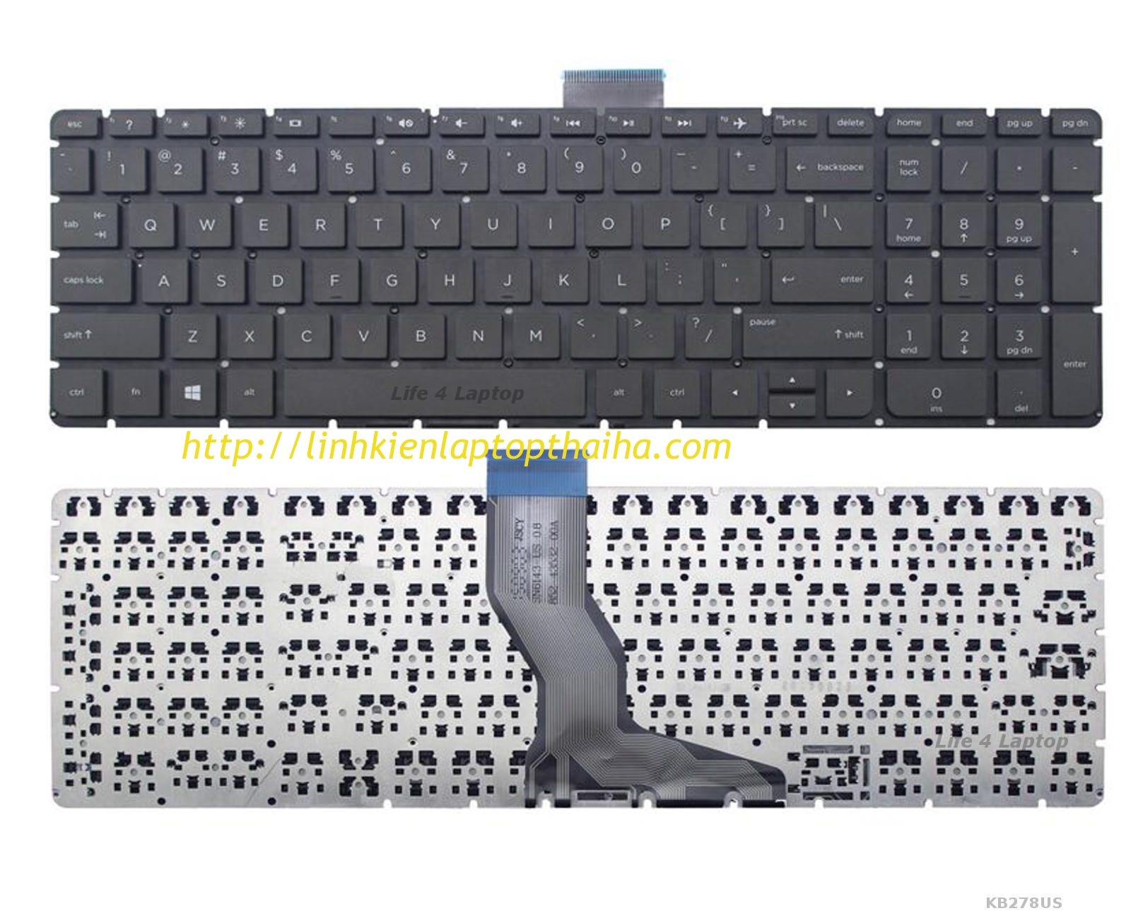 Thay bàn phím laptop HP Pavilion 15-au000 15-au100 15-au500 15-au600