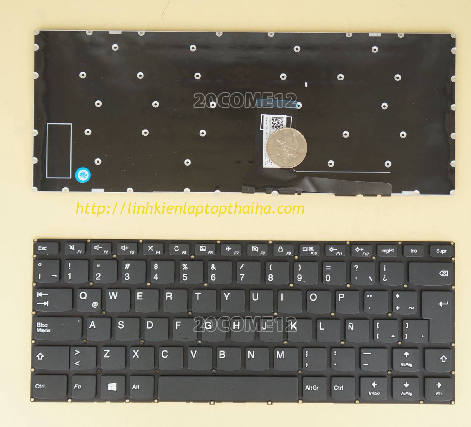 Bàn Phím Laptop Lenovo Ideapad 310 14, 310-14ISK, 310-14IKB