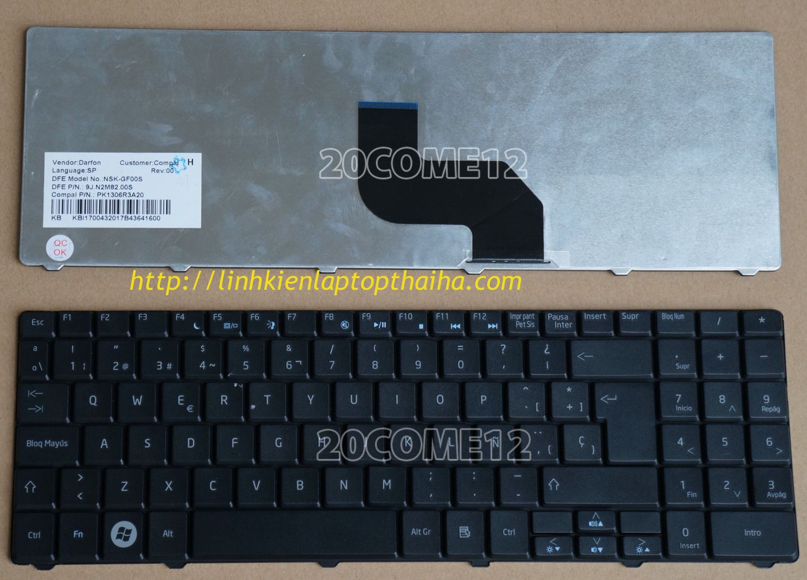 Thay bàn phím Acer Aspire 5241 5541 5541G 5732Z 5732G 5334 5734