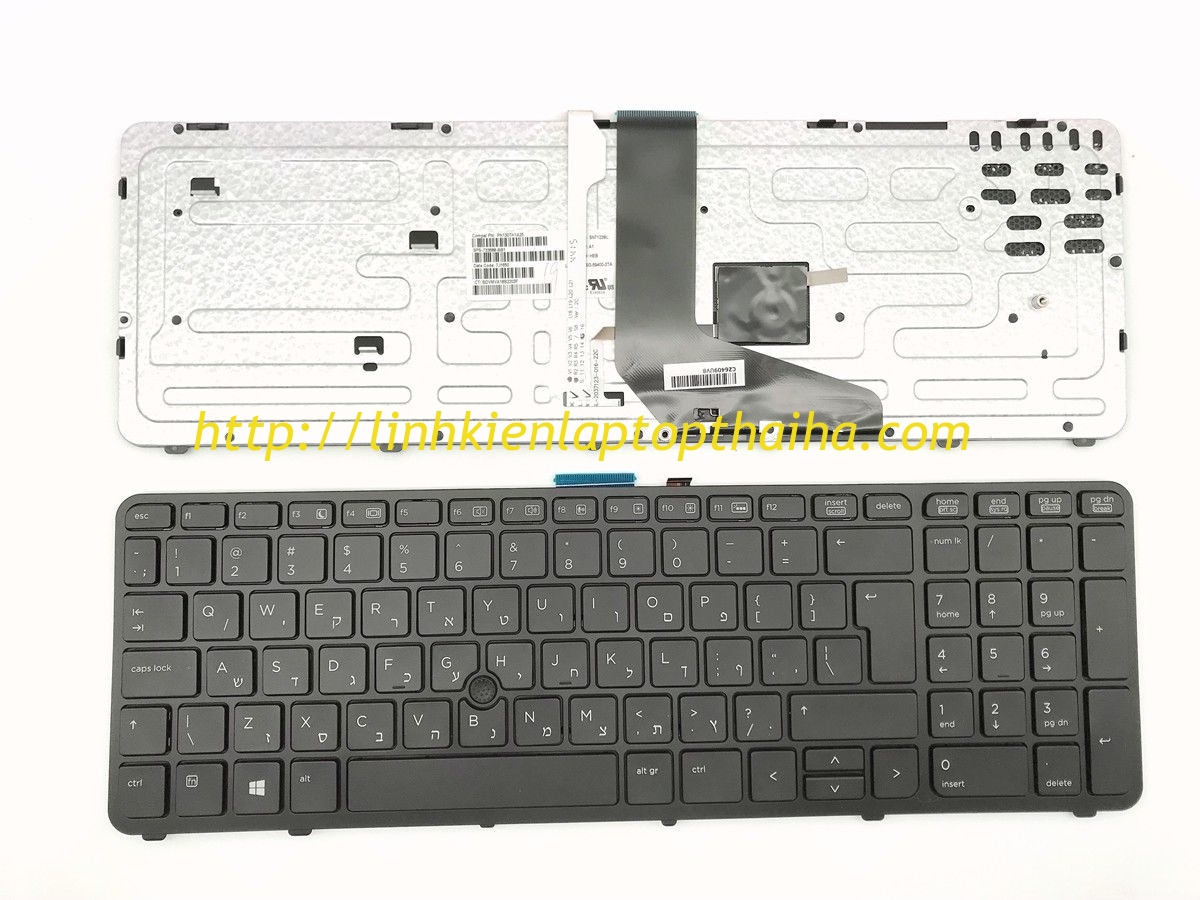 Thay Bàn Phím laptop HP Zbook 15 17