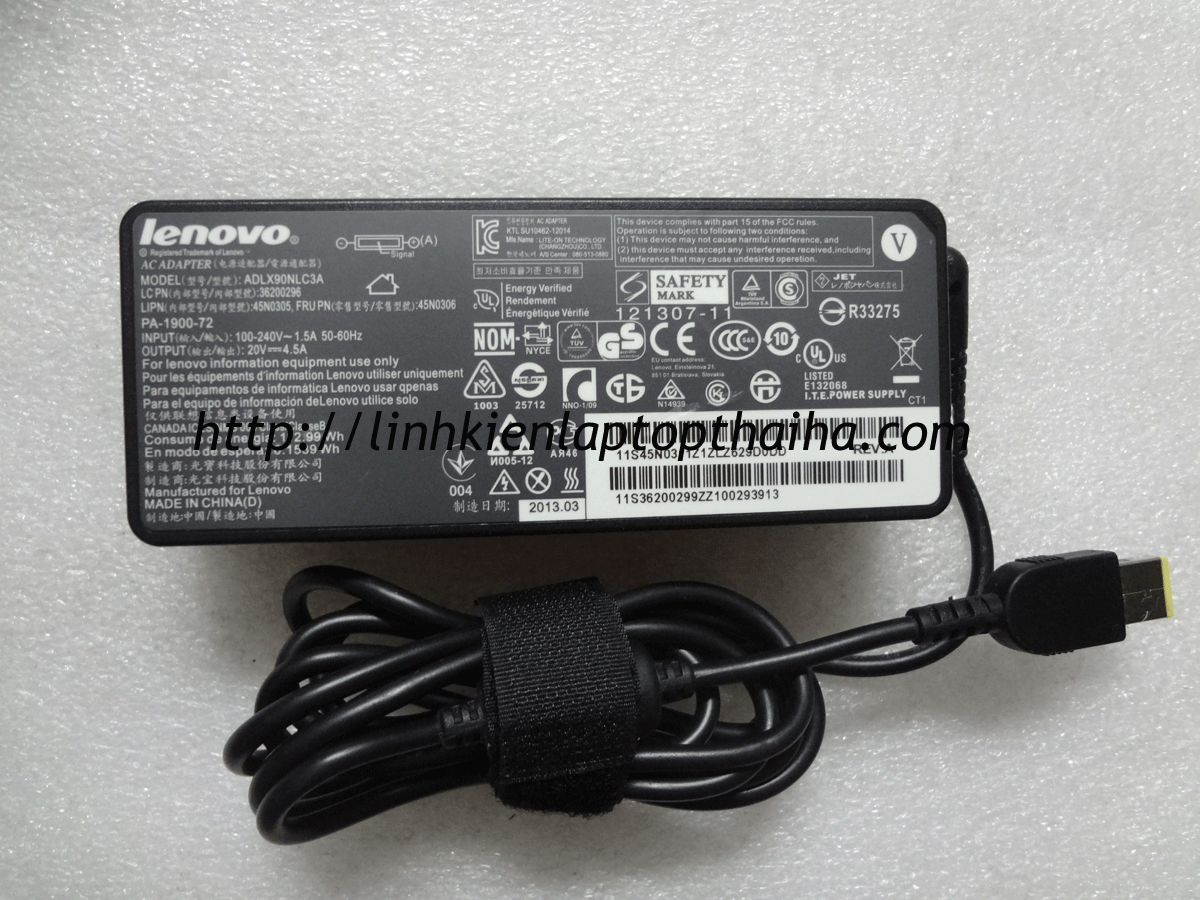 Sạc laptop Lenovo E440 E431 L440 L450 ZIN