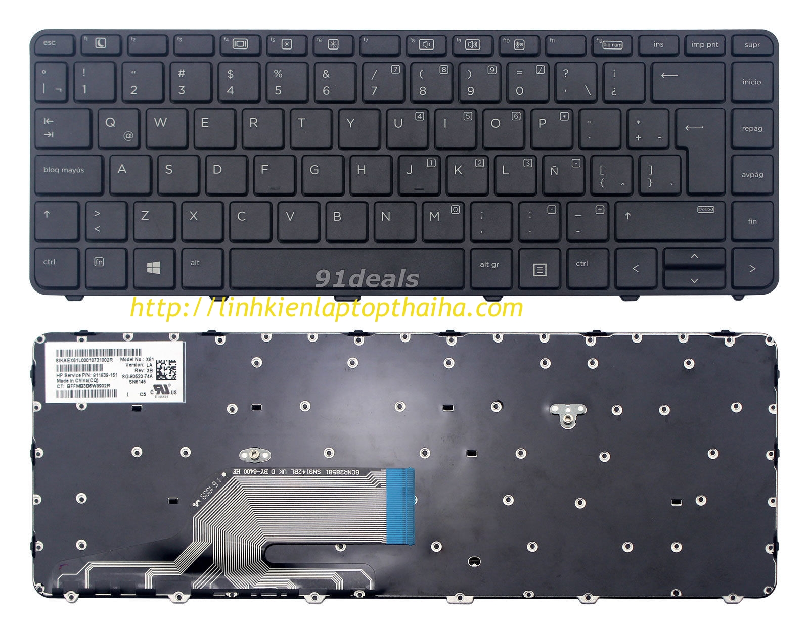 Bàn phím laptop HP PROBOOK 640 G2 645 G2