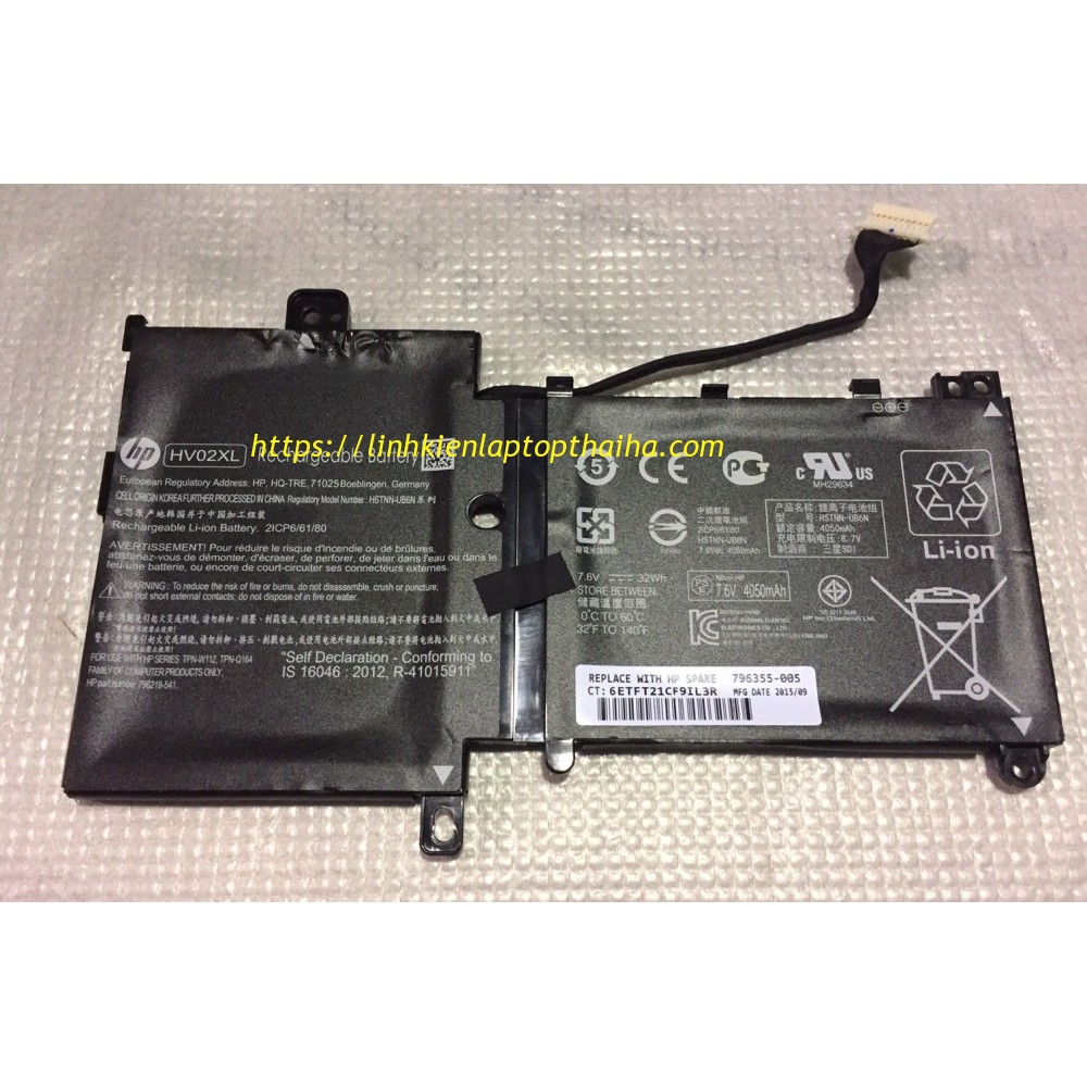 Pin Laptop HP X360 11K 11-K