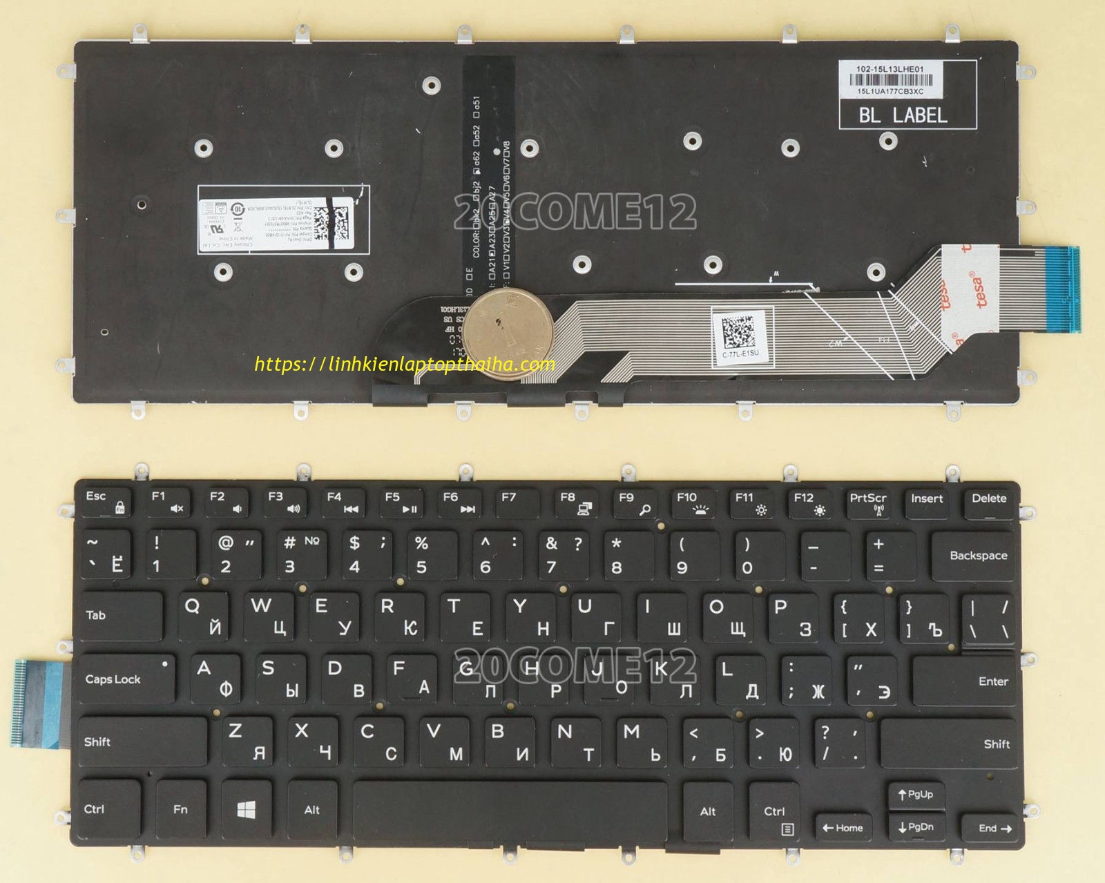 Bàn Phím Laptop Dell Inspiron 5379 13-5379