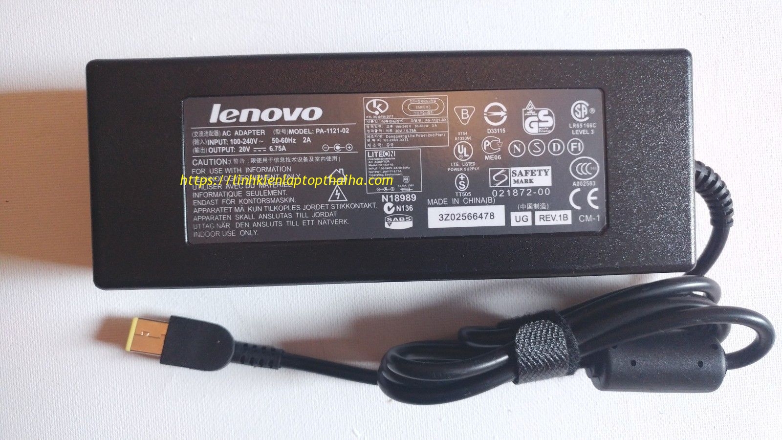 Sạc laptop Lenovo Y50-70 Y5070 Y50