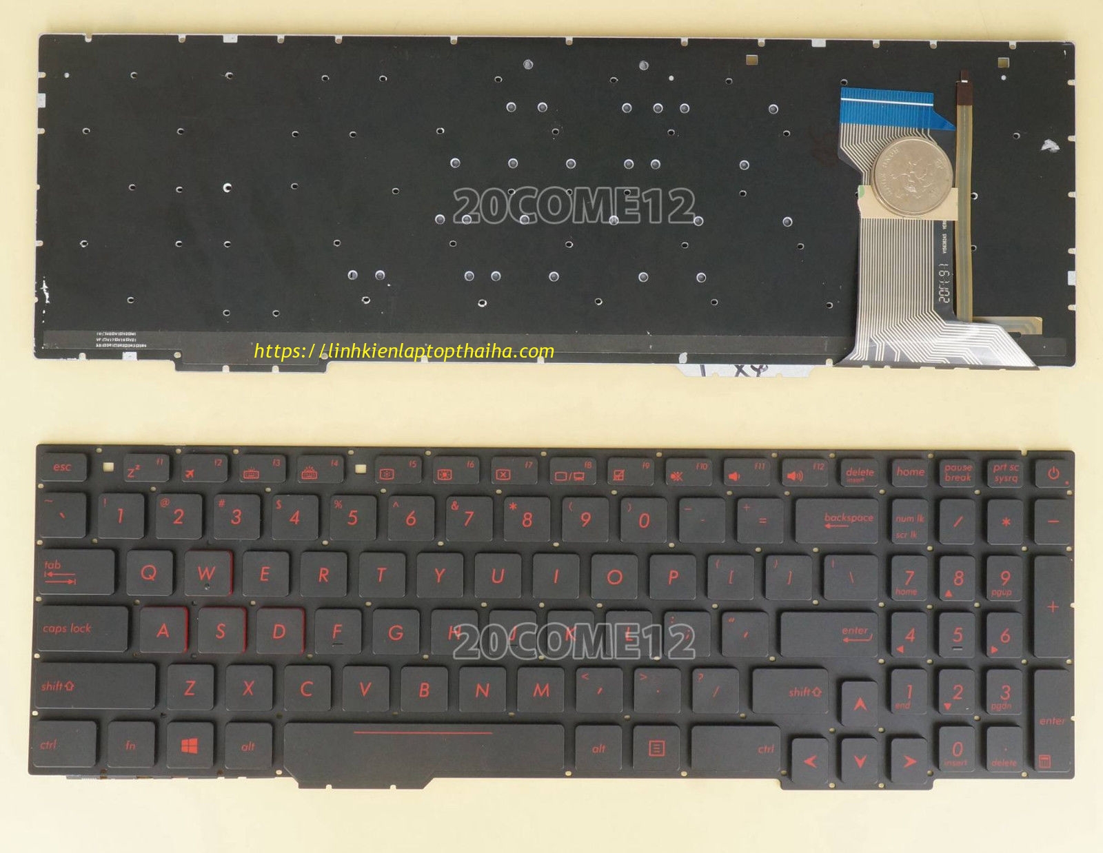 Bàn phím laptop Asus N551J N551JV N551JB GL551 G550 G550JK GL551J GL551JM G771 G771J G771JM