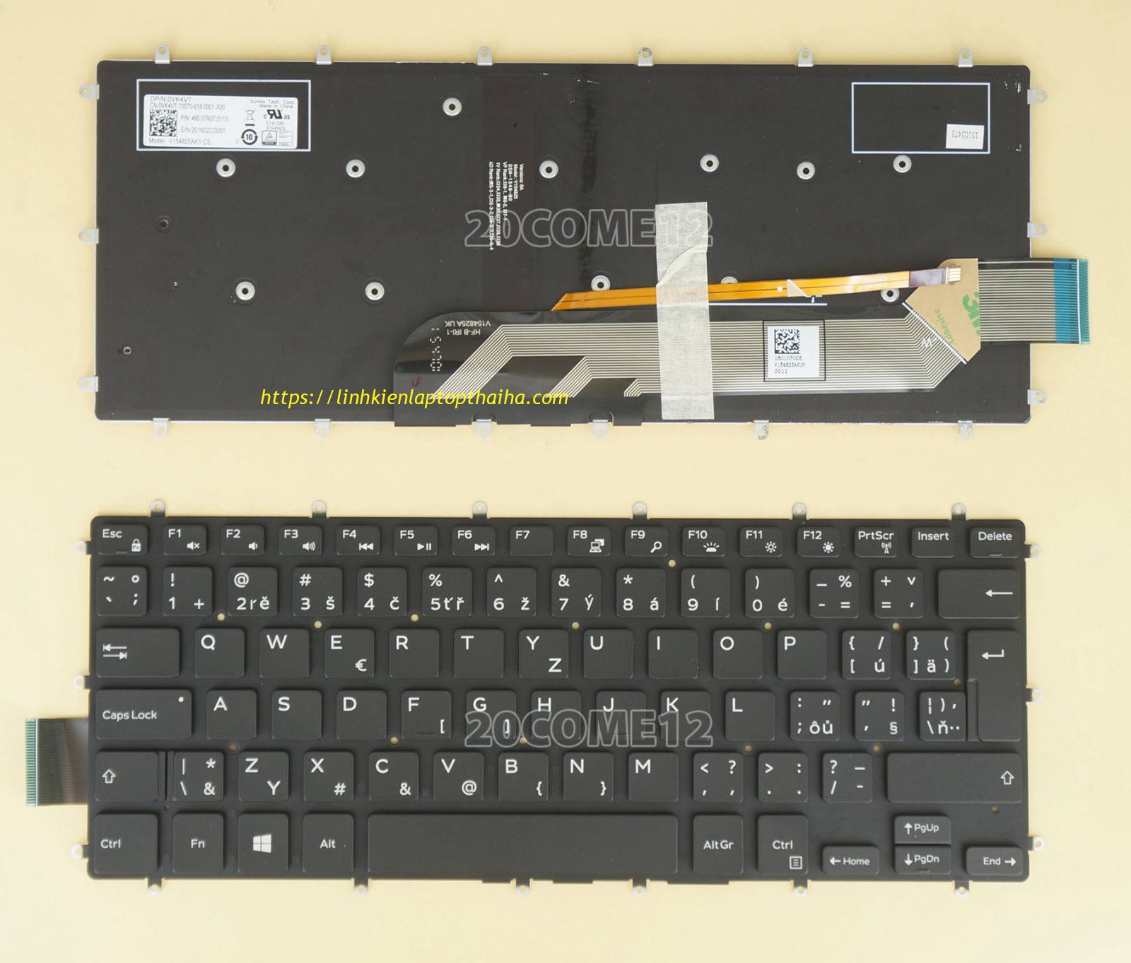 bàn phím laptop Dell inspiron 7573 15-7573