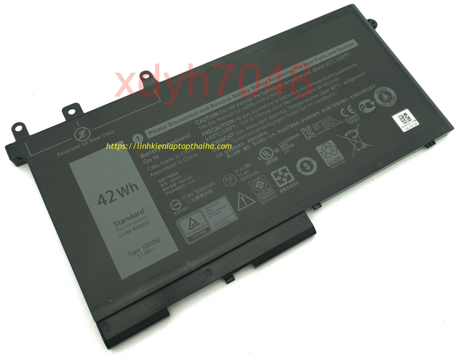 Pin Laptop Dell Latitude E5480 E5490