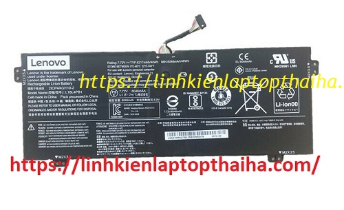 Pin laptop Lenovo Yoga S730- 13