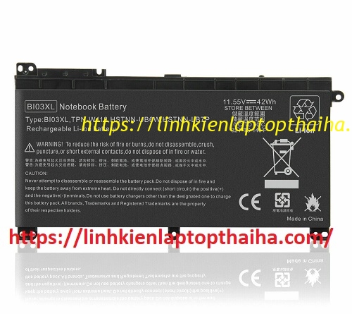 Pin laptop Hp Pavilion 14-dv0009TU