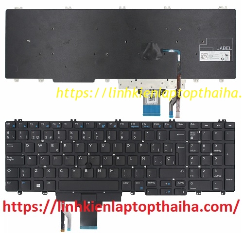 Bàn phím laptop Dell Precision 7530