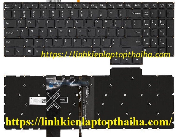 Bàn phím laptop Lenovo Gaming Legion 5 15IAH7H