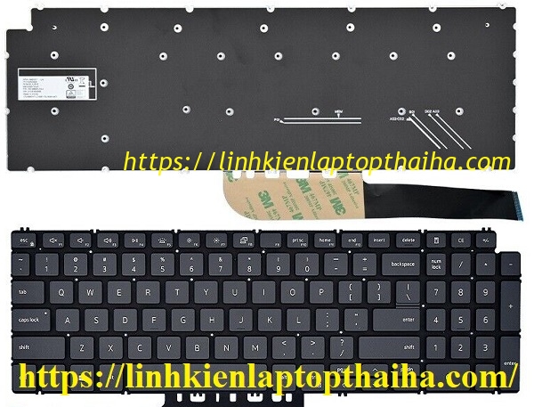 Bàn phím laptop Dell Inspiron 5590