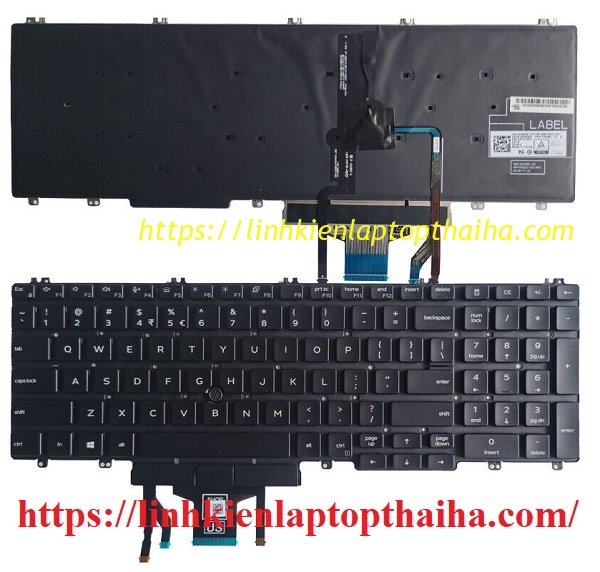 Bàn phím laptop Dell Latitude 5511