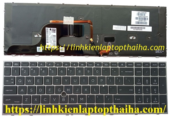 Bàn phím laptop HP Zbook Fury 15 G7