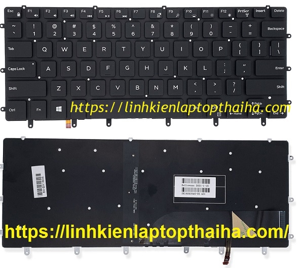 Bàn phím laptop Dell XPS 15 9560