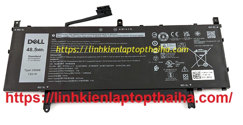 Pin laptop Dell Latitude 9520