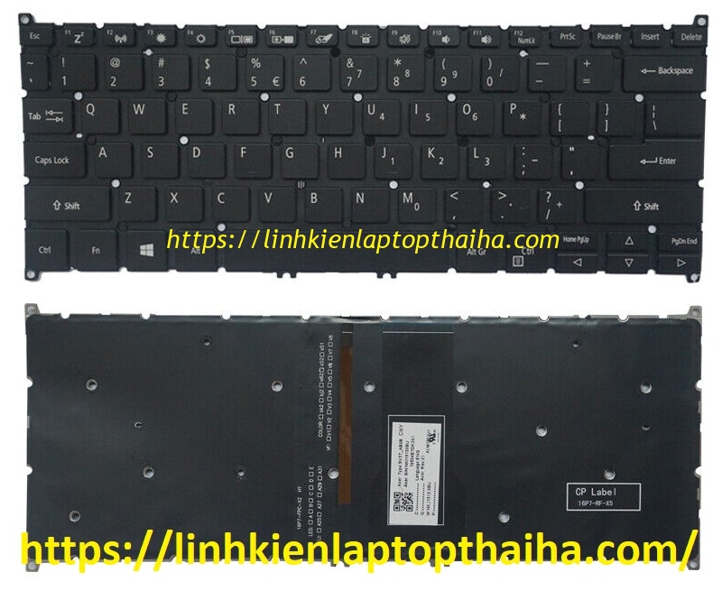 Bàn phím laptop Acer Spin 5 SP513-54N