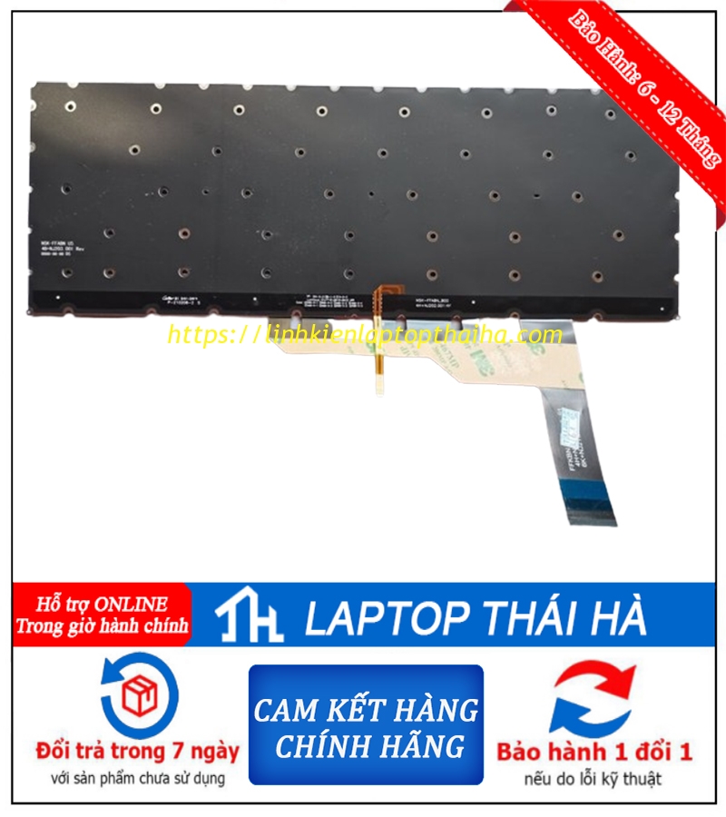 ban-phim-laptop-msi-prestige-14-evo-a11m-089vn