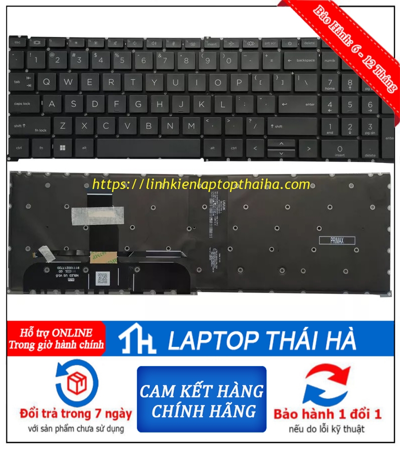 Bàn phím laptop HP Elitebook 865 G9