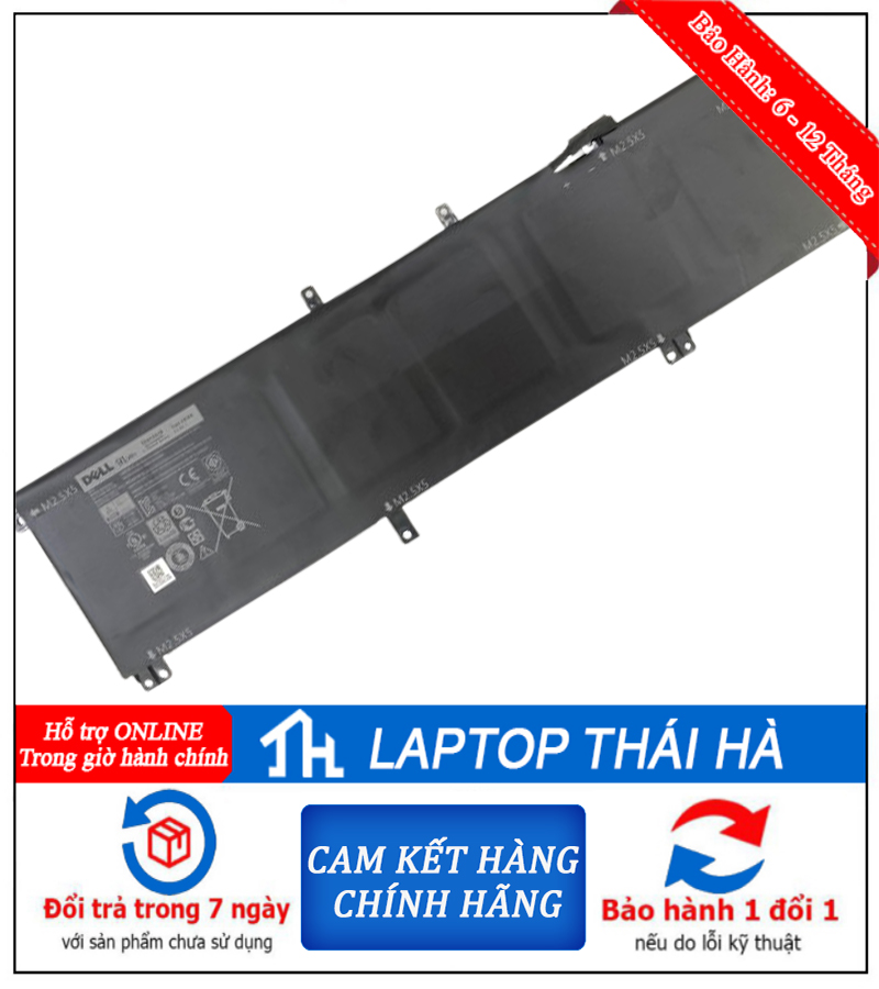 Pin Laptop Dell XPS 15 9530 61wh Chính HÃng