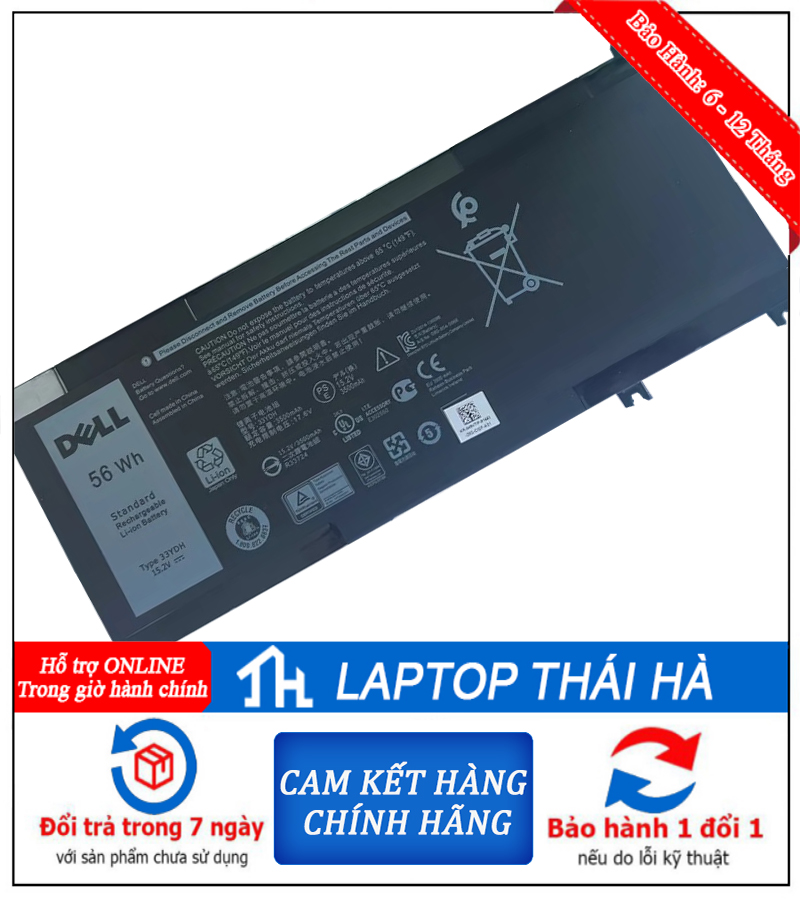 Pin laptop Dell Inspiron 7586 2-in-1