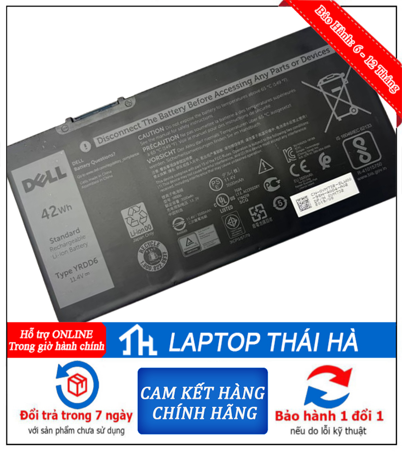 Pin laptop Dell inspiron 5485 2-in-1