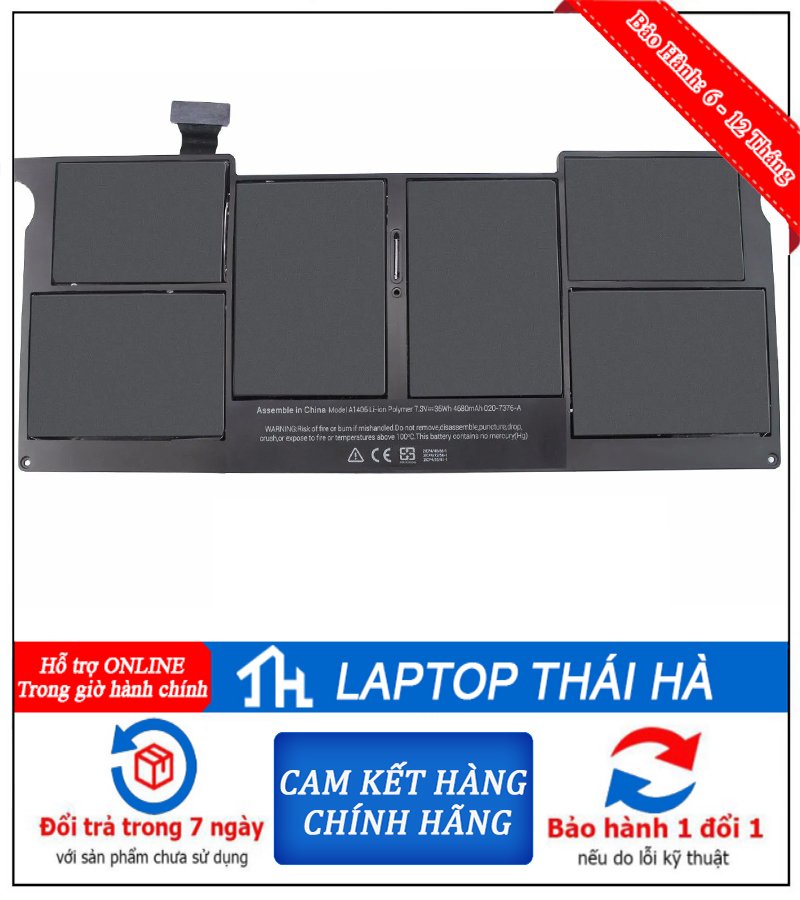 Pin macbook air 2014 11 inch A1406