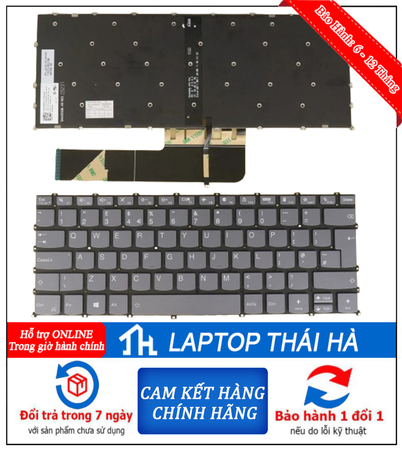 Bàn phím laptop Lenovo ideapad 5 Pro 14IAP7