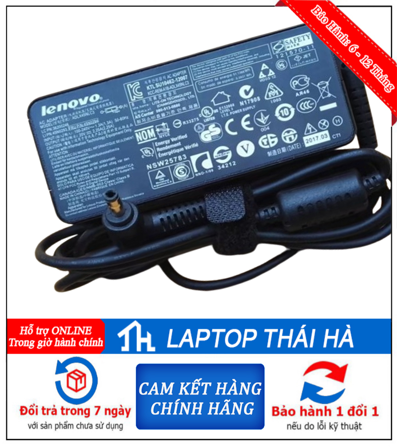 Sạc laptop Lenovo IdeaPad Slim 3 14IAHB