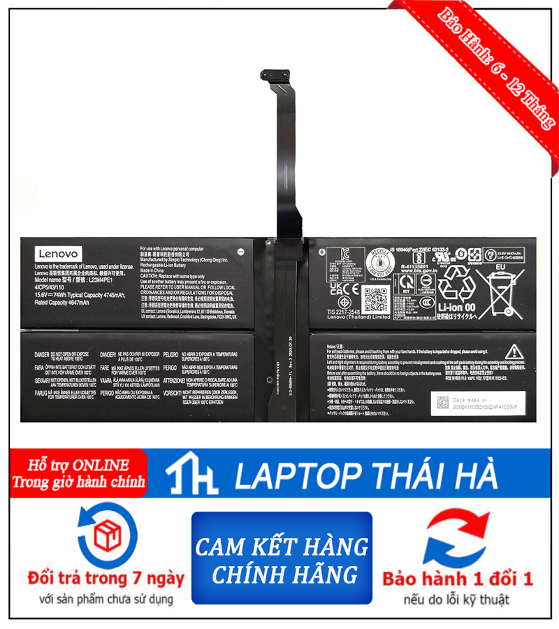 Pin laptop Lenovo Thinkbook 13x Gen 4