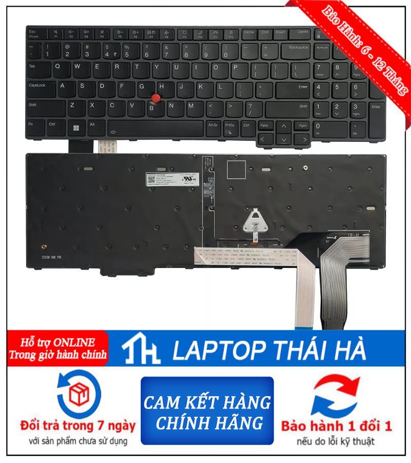 Bàn phím laptop Lenovo ThinkPad T16 Gen 3