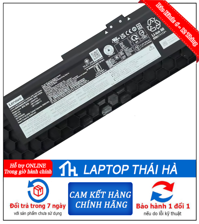 Pin laptop Lenovo ThinkPad T16 Gen 3