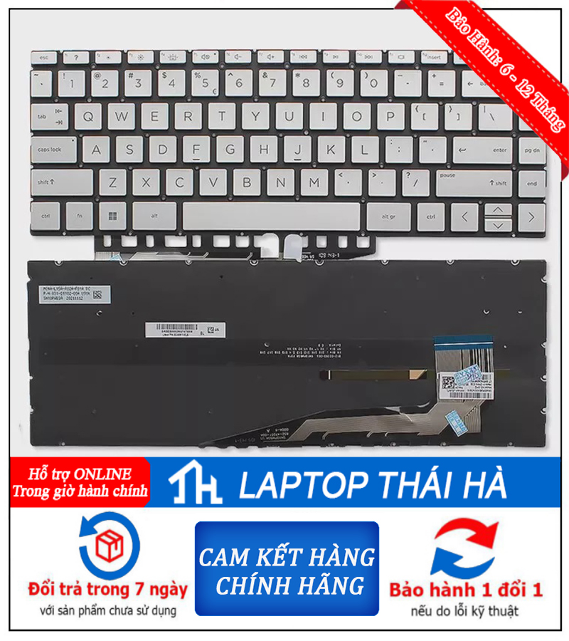 Bàn Phím Laptop HP Pavilion Aero 13 -BG0000