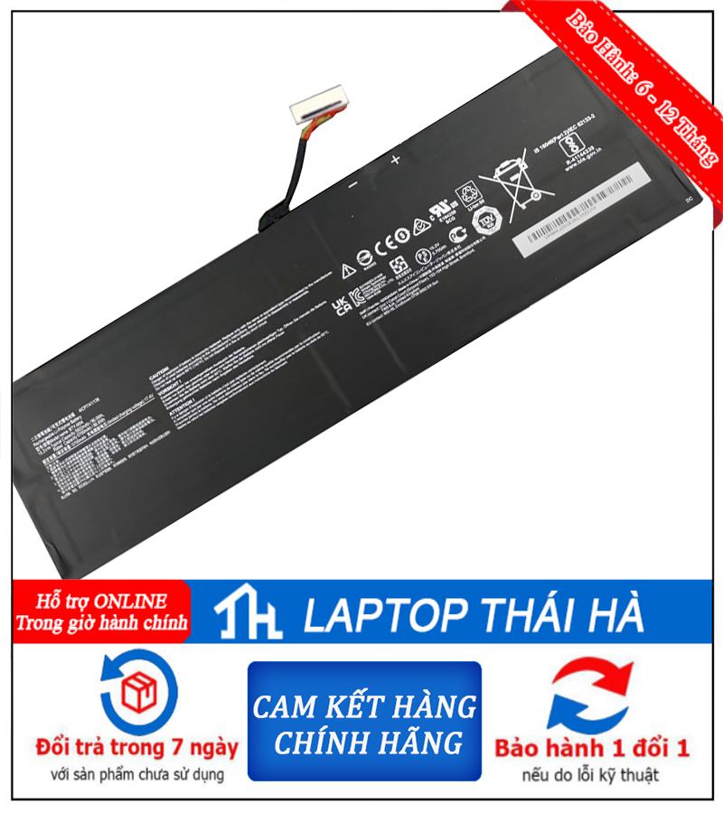 Pin laptop MSI Creator Z16 A11UET-217VN