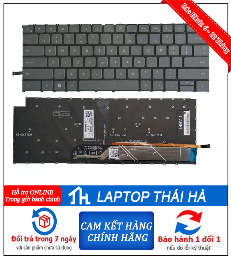 Bàn Phím Laptop Dell Inspiron 16 5640