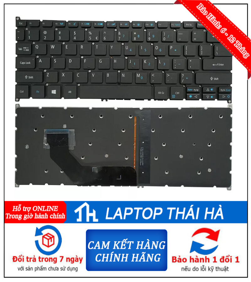 Bàn phím laptop Acer Swift Go 14 SFG14-73-57FZ