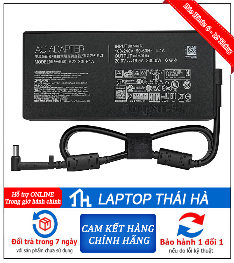 Sạc laptop Asus ROG Strix SCAR 18 G835