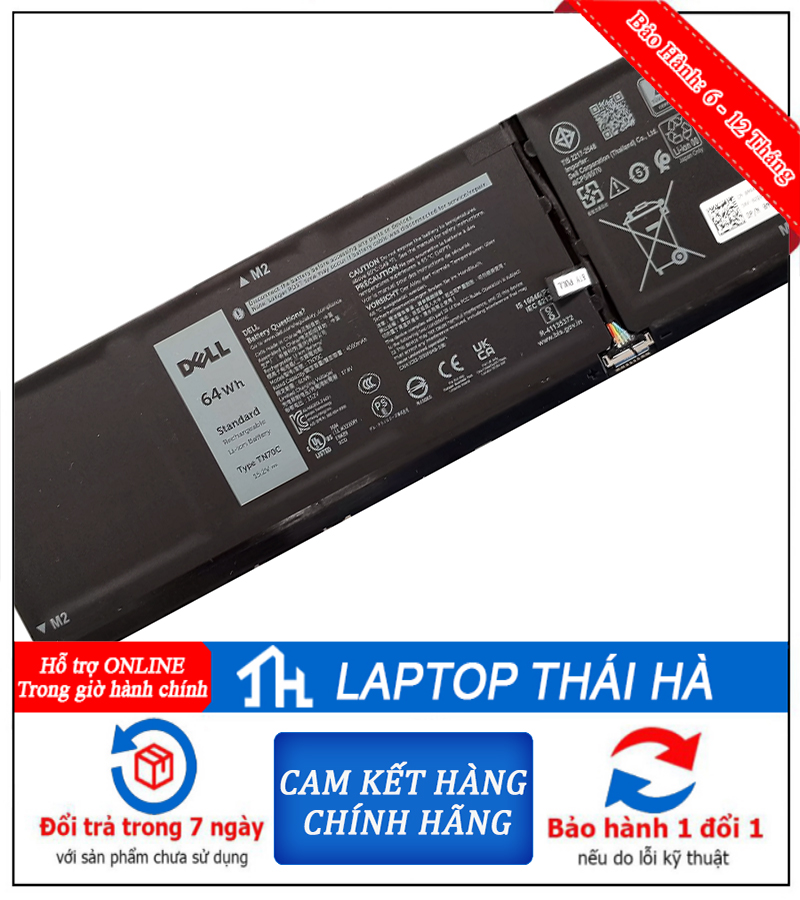 Pin laptop Dell Inspiron 7440