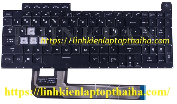 Bàn phím laptop Asus TUF Gaming F17 FX706HC