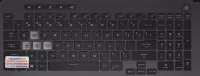 Bàn phím laptop Asus ROG Strix G173