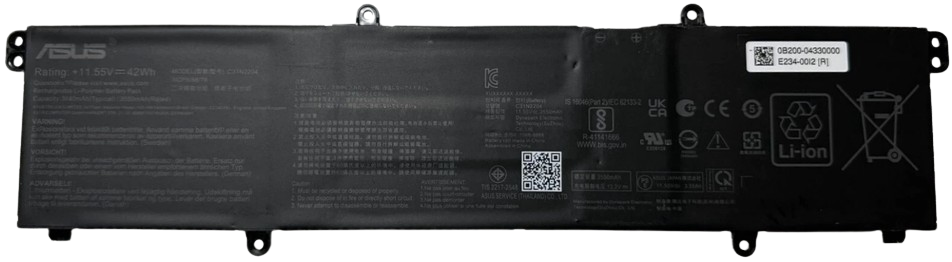 pin laptop Asus Vivobook Go 15 E1504GA