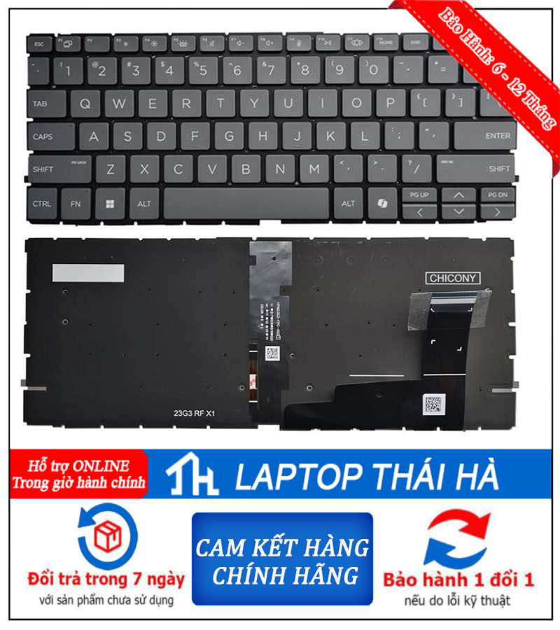 Bàn Phím Laptop HP EliteBook 640 G11