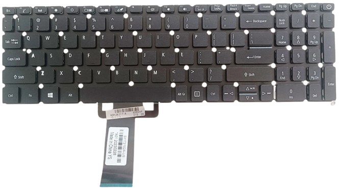 Bàn phím laptop Acer Aspire A715-75G
