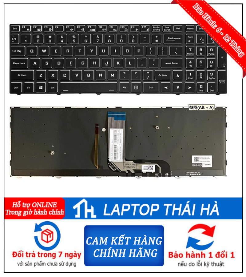 Bàn phím laptop Acer Aspire Lite 16 AI AL16-71P-71WU