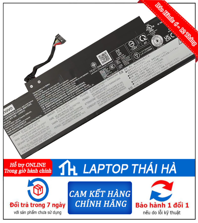 Pin laptop Lenovo IdeaPad Slim 5 14IRH10